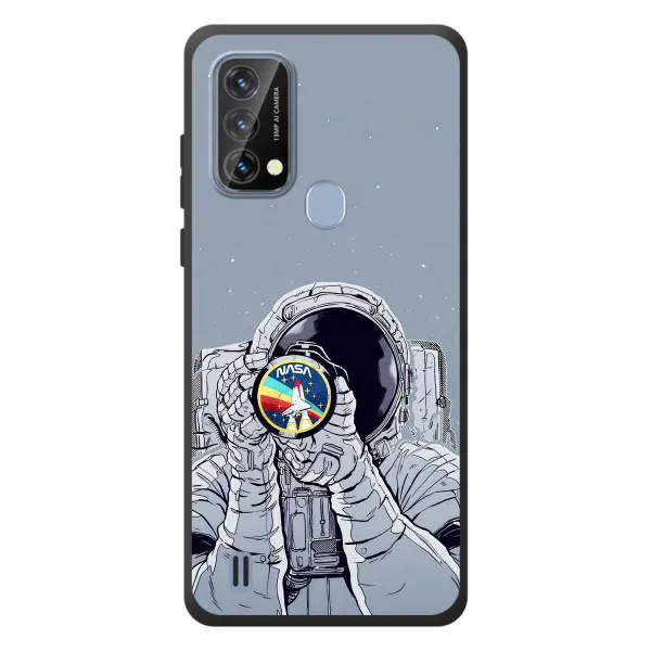 Чехол с принтом «Космонавт фото» для Blackview A50 Чехол с принтом «Космонавт фото» для Blackview A50