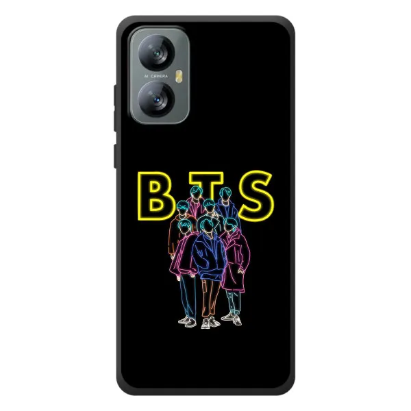 Чехол с принтом «BTS стайл» для Blackview A52 Pro