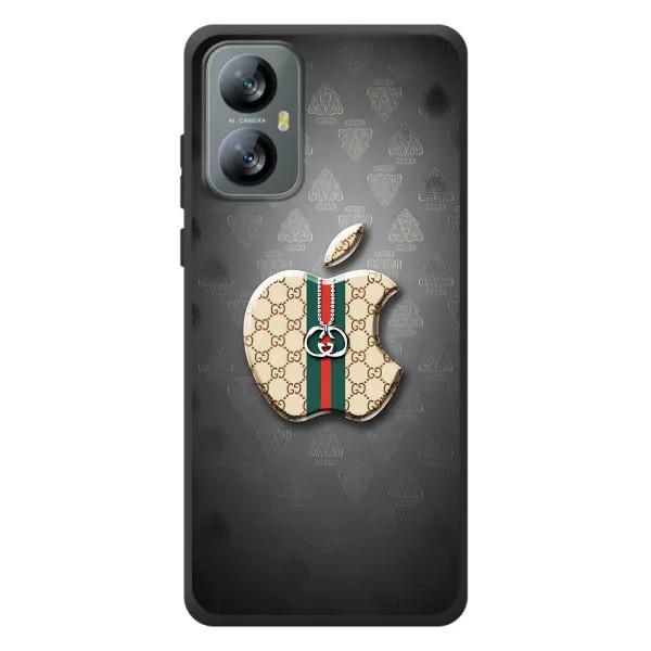 Чехол с принтом «Apple gucci» для Blackview A52 Pro