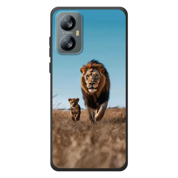 Чехол с принтом «Мусафа и Симба» для Blackview A52 Pro