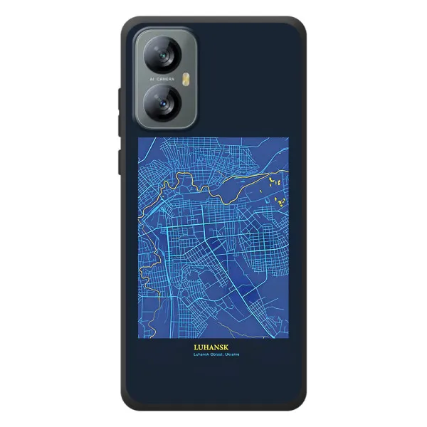 Чехол с принтом «Гуганск» для Blackview A52
