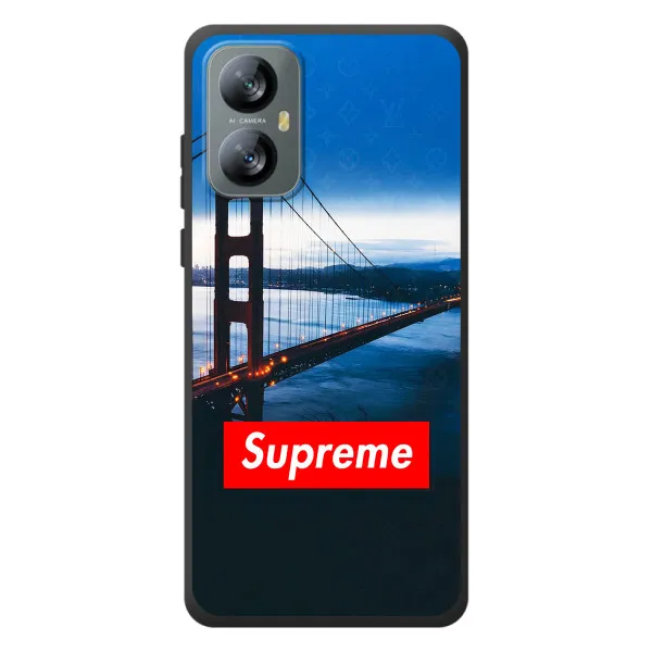 Чехол с принтом «Стиль Supreme» для Blackview A52