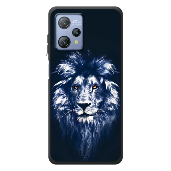 Чехол с принтом «Синий Лев» для Blackview A53 Pro