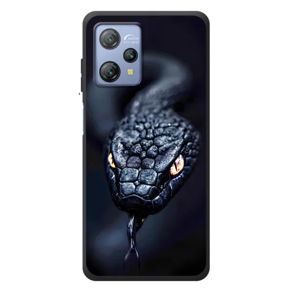 Чехол с принтом «Черная змея» для Blackview A53