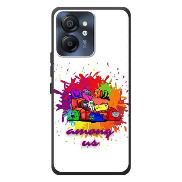 Чехол с принтом «Яркий АмонгАс» для Blackview Color 8