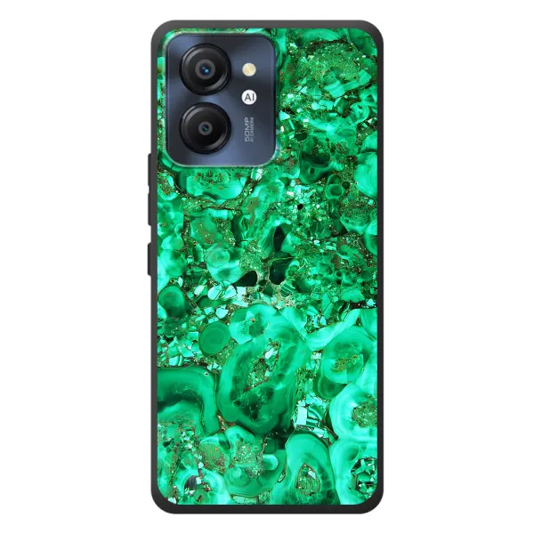 Чехол с принтом «Салатный Мрамор» для Blackview Color 8