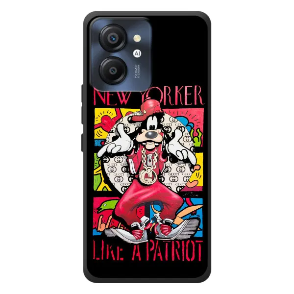 Чехол с принтом «Мультяшный Волк» для Blackview Color 8