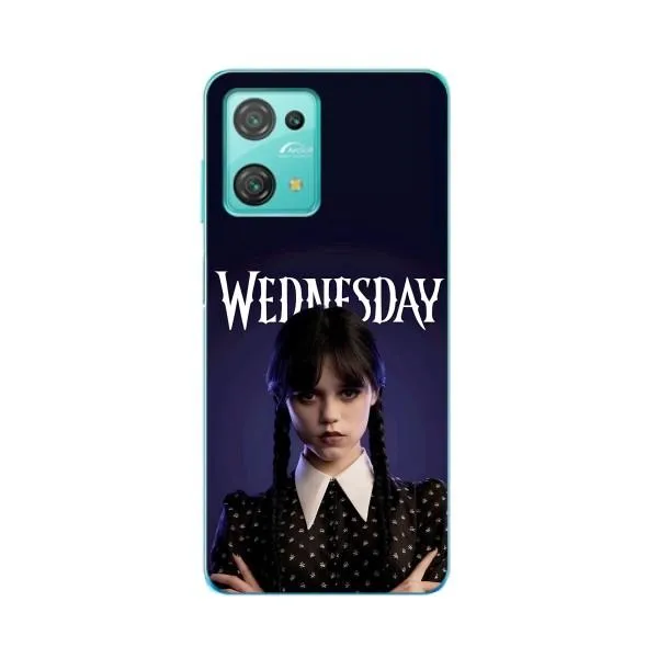 Чехол с принтом «Wednesday» для Blackview Oscal C30 Pro