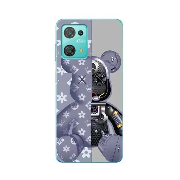 Чехол с принтом «Робот Мишка» для Blackview Oscal C30 Pro