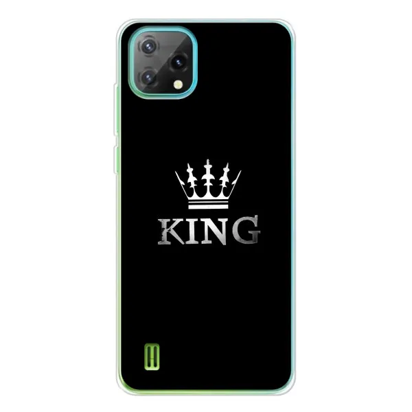 Чехол с принтом «KING» для Blackview Oscal C60