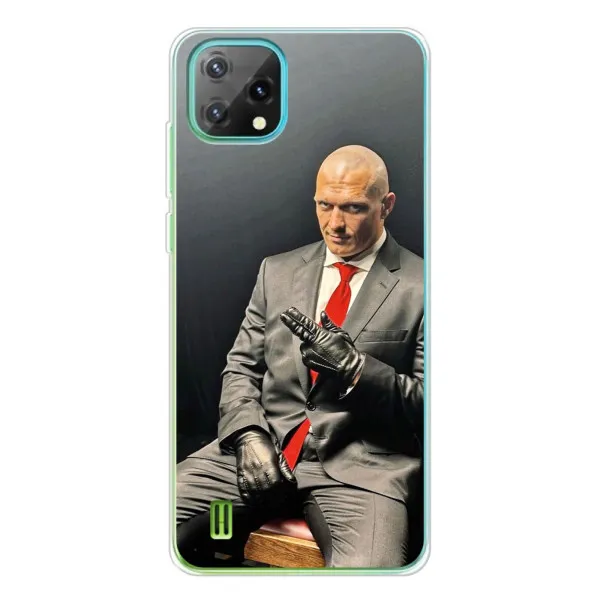 Чохол з принтом «Усик Hitman» для Blackview Oscal C60