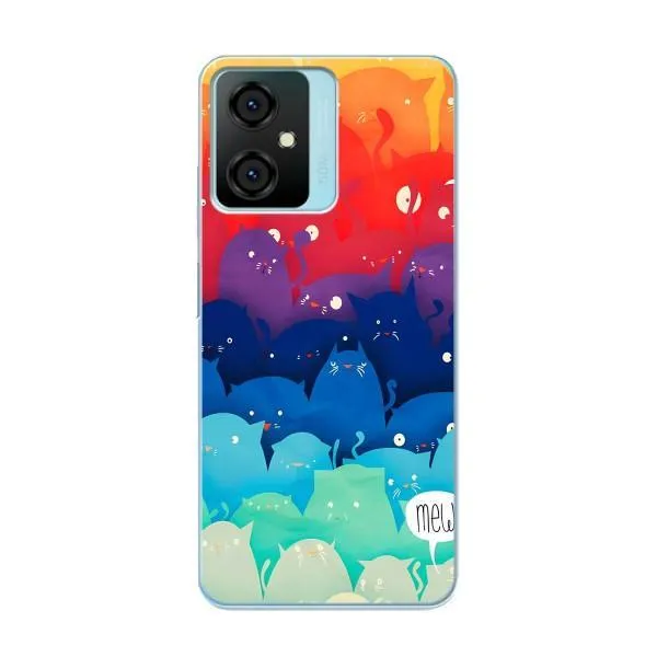 Чехол с принтом «Mew» для Blackview Oscal C70 Чехол с принтом «Mew» для Blackview Oscal C70