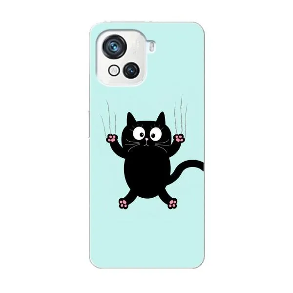 Чехол с принтом «Падающий кот» для Blackview Oscal C80 Чехол с принтом «Падающий кот» для Blackview Oscal C80