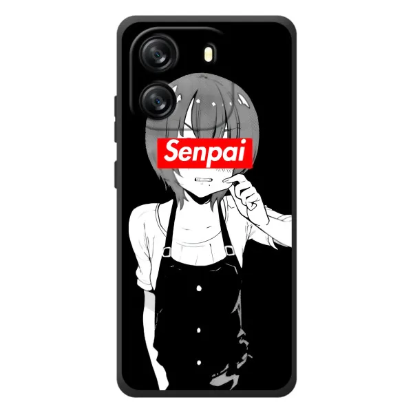 Чехол с принтом «Senpai» для Blackview Oscal Flat 1C