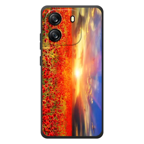 Чехол с принтом «Поле тюльпанов» для Blackview Oscal Flat 1C Чехол с принтом «Поле тюльпанов» для Blackview Oscal Flat 1C
