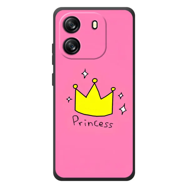 Чехол с принтом «Princess» для Blackview Oscal Flat 1C Чехол с принтом «Princess» для Blackview Oscal Flat 1C