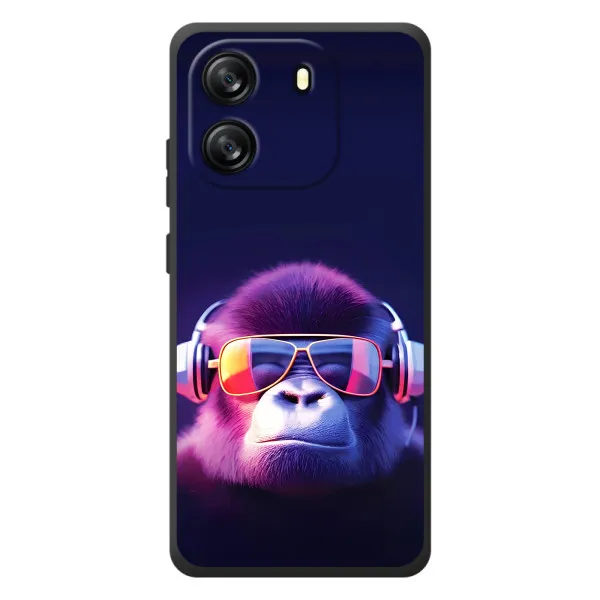 Чехол с принтом «Стильная обезьяна» для Blackview Oscal Flat 1C