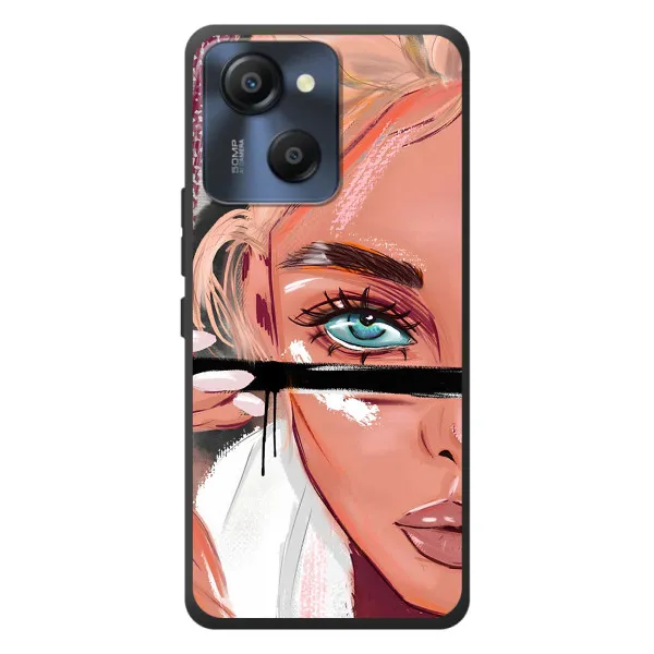Чехол с принтом «Макияж» для Blackview Oscal Modern 8