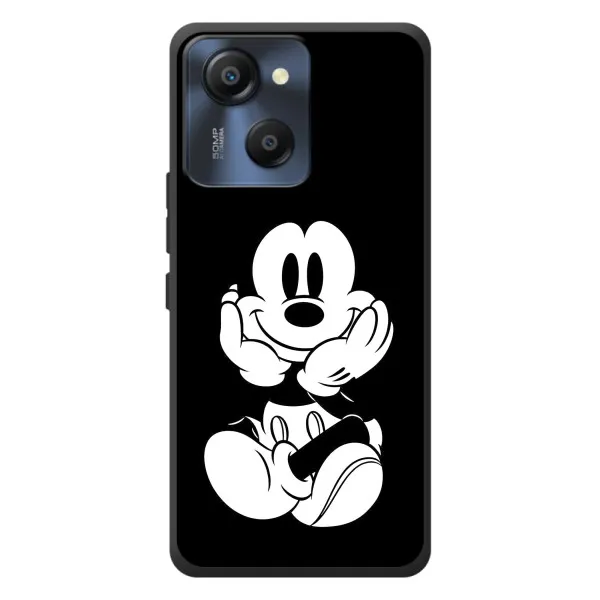 Чехол с принтом «Микки на черном» для Blackview Oscal Modern 8