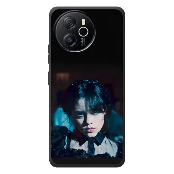 Чехол с принтом «взгляд Уэнздей» для Blackview Oscal Tiger 12