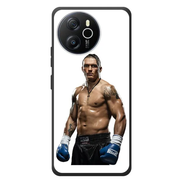 Чехол с принтом «Усик на белом» для Blackview Oscal Tiger 12