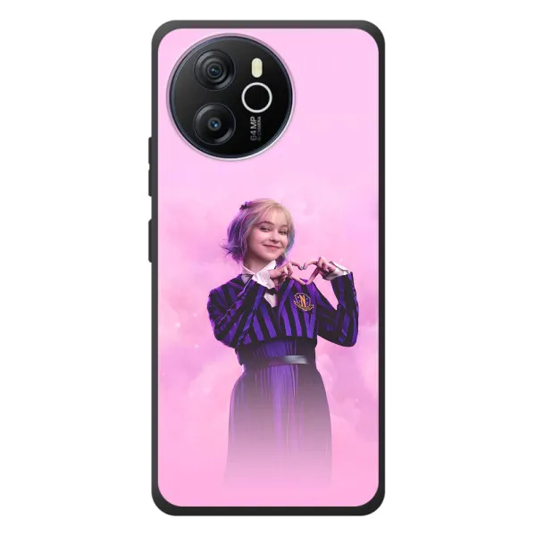 Чехол с принтом «Яркая Энид Уэнздей» для Blackview Shark 8