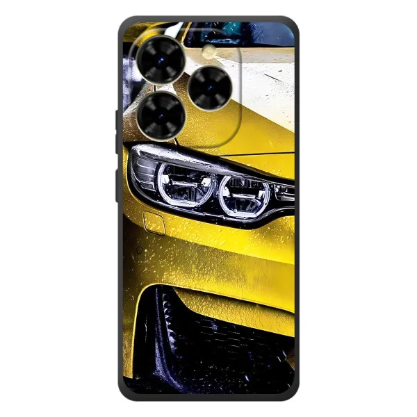Чехол с принтом «Желтая машина» для Blackview Shark 9
