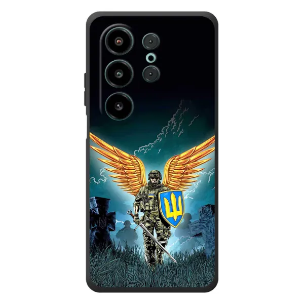 Чехол с принтом «Солдат ЗСУ» для Blackview Wave 10