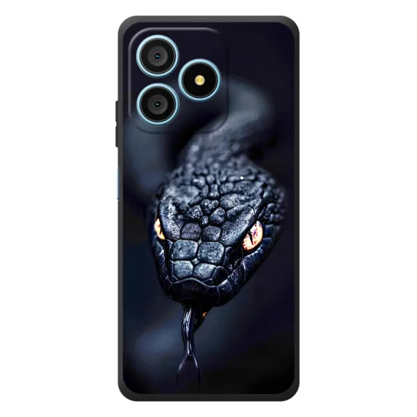 Чехол с принтом «Черная змея» для Blackview Wave 9C