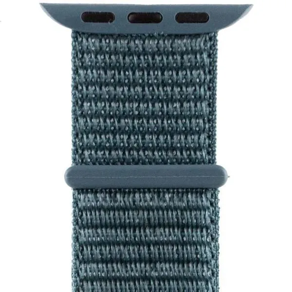 Ремешок Nylon для Apple watch 38mm/40mm/41mm — Зеленый — фото 4