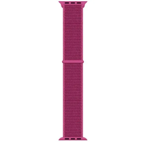Ремешок Nylon для Apple watch 42mm/44mm/45mm/49mm — Малиновый