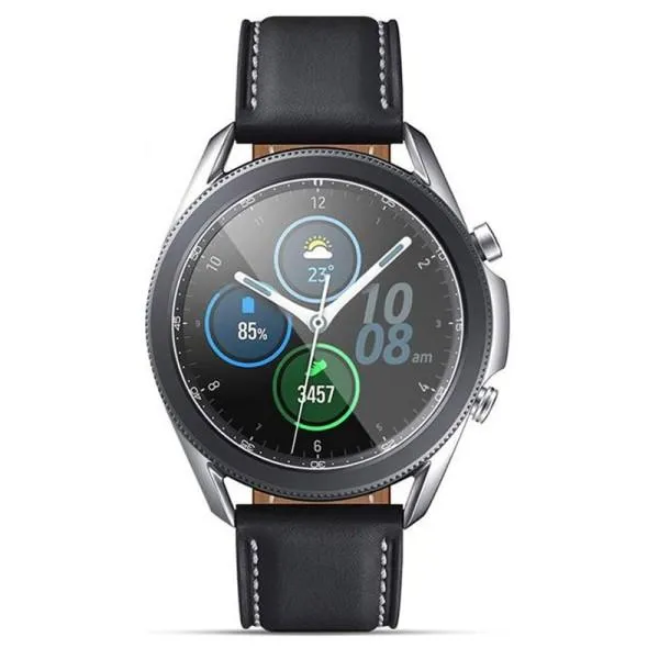 Полімерна плівка 3D (full glue) (тех.пак) для Samsung Galaxy Watch 3 41mm — Прозорий — фото 2