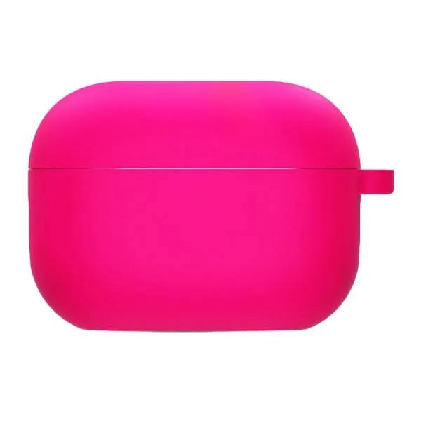Силиконовый футляр с микрофиброй для наушников Airpods Pro 2 / Pro — Розовый — фото 2 Силиконовый футляр с микрофиброй для наушников Airpods Pro 2 / Pro — Розовый — фото 2