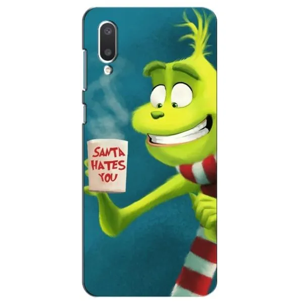 Чехол с принтом «Зеленый Гринч» для Samsung Galaxy A02 Чехол с принтом «Зеленый Гринч» для Samsung Galaxy A02
