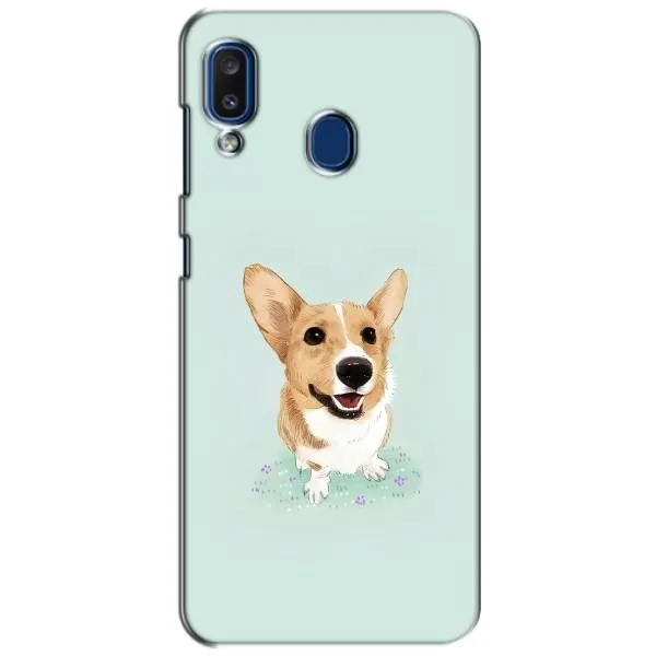 Чохол з принтом «Коргі» для Samsung Galaxy a20 2019 (A205F)