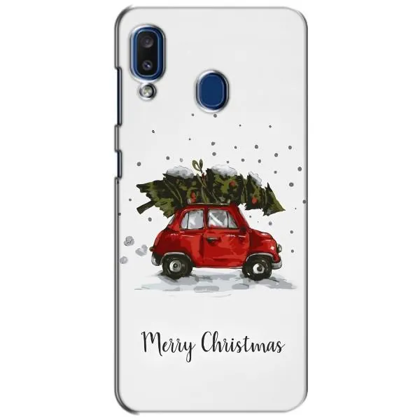 Чехол с принтом «Машина с елкой» для Samsung Galaxy a20 2019 (A205F)