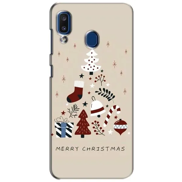 Чехол с принтом «Merry Christmas» для Samsung Galaxy a20 2019 (A205F)