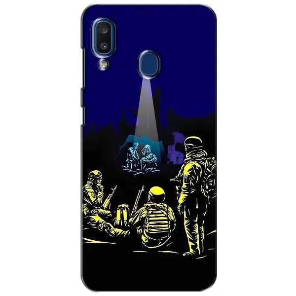 Чехол с принтом «Рождество в Украине» для Samsung Galaxy a20 2019 (A205F)