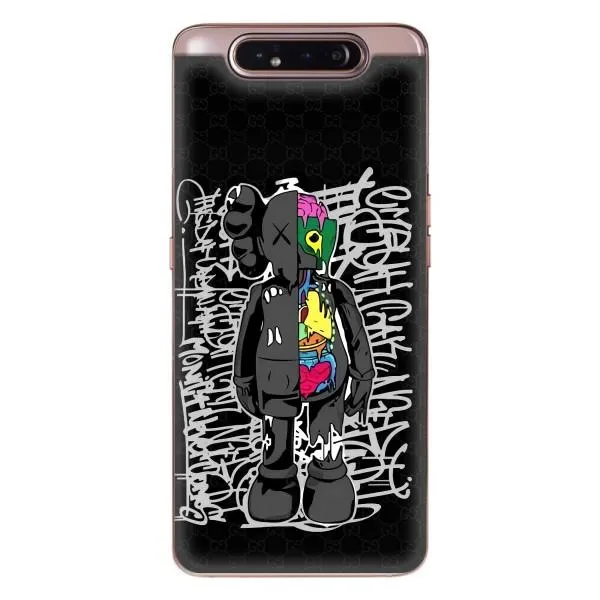 Чехол с принтом «Стиль Bearbrick» для Samsung Galaxy a80 2019 ( A805F )