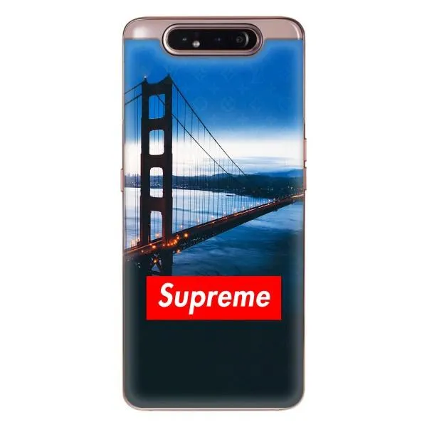 Чехол с принтом «Стиль Supreme» для Samsung Galaxy a80 2019 ( A805F ) Чехол с принтом «Стиль Supreme» для Samsung Galaxy a80 2019 ( A805F )