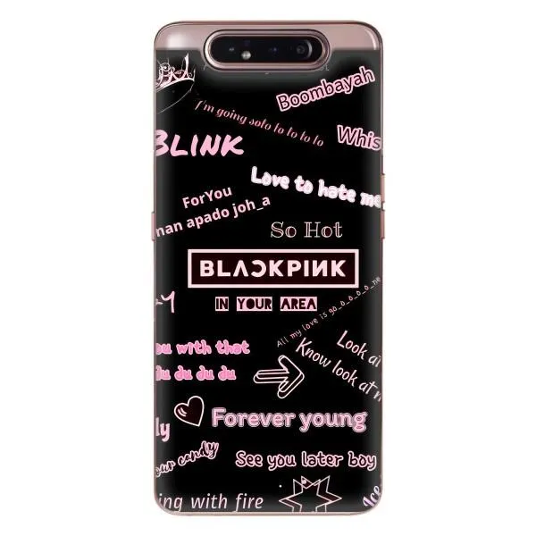 Чехол с принтом «BLACKPINK» для Samsung Galaxy a80 2019 ( A805F )