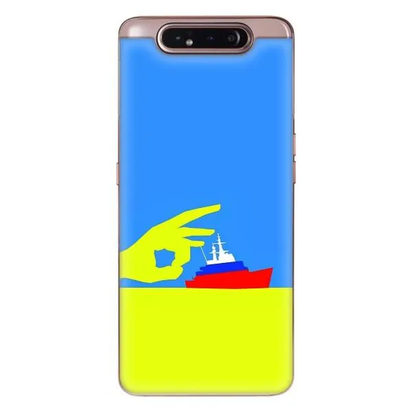 Чехол с принтом «Щелбан кораблю» для Samsung Galaxy a80 2019 ( A805F )