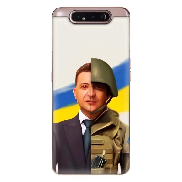 Чехол с принтом «Зеленский солдат» для Samsung Galaxy a80 2019 ( A805F ) Чехол с принтом «Зеленский солдат» для Samsung Galaxy a80 2019 ( A805F )