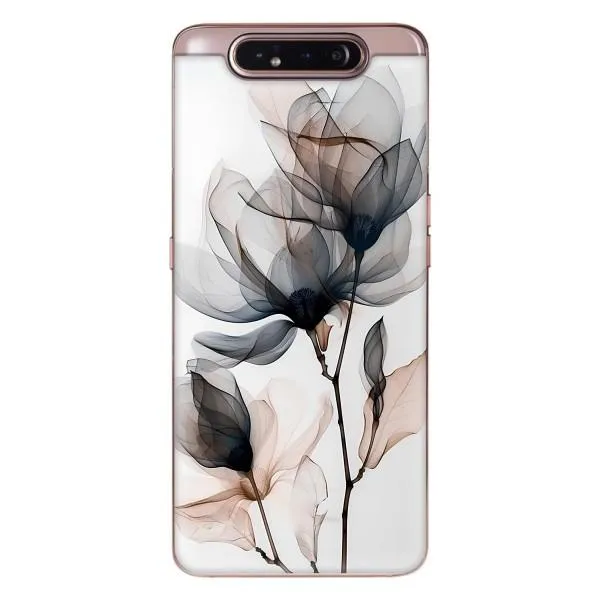 Чехол с принтом «Цветы на белом» для Samsung Galaxy a80 2019 ( A805F ) Чехол с принтом «Цветы на белом» для Samsung Galaxy a80 2019 ( A805F )