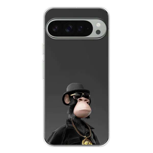 Чохол з принтом «Мавпа NFT» для Google Pixel 10 Pro XL