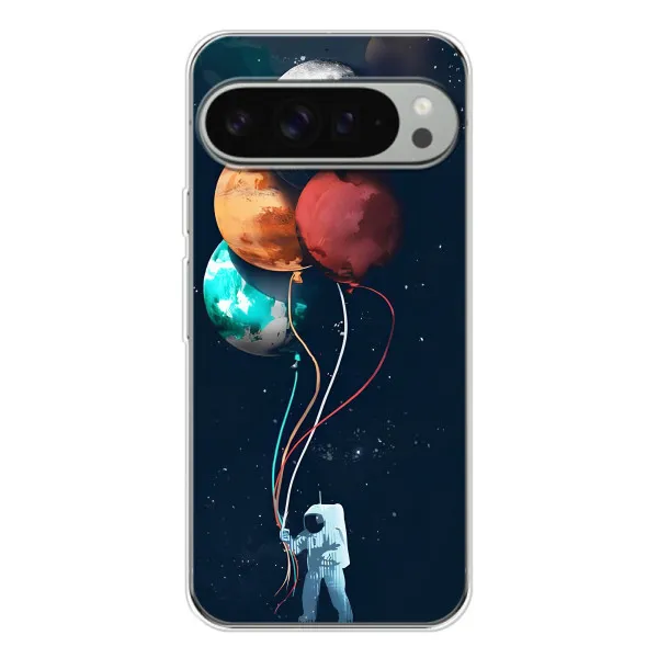 Чехол с принтом «Планеты шарики» для Google Pixel 10 Pro XL