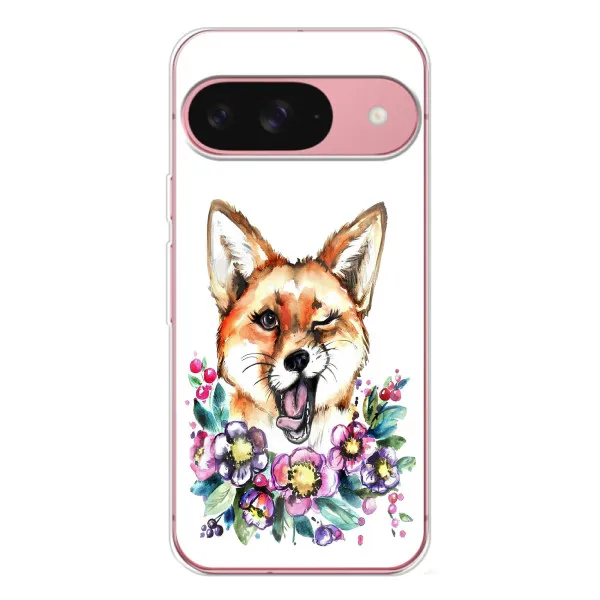 Чехол с принтом «Веселая лисичка» для Google Pixel 10 Pro Чехол с принтом «Веселая лисичка» для Google Pixel 10 Pro