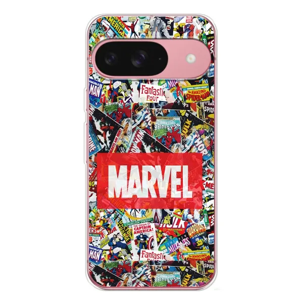 Чехол с принтом «Марвел комиксы» для Google Pixel 10 Pro Чехол с принтом «Марвел комиксы» для Google Pixel 10 Pro