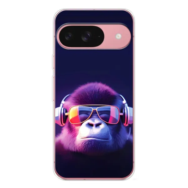 Чехол с принтом «Стильная обезьяна» для Google Pixel 10 Pro