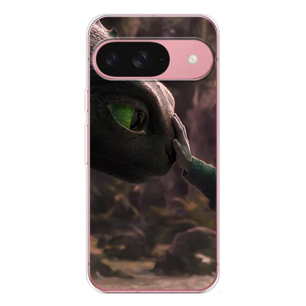 Чехол с принтом «Сцена с драконом» для Google Pixel 10 Pro